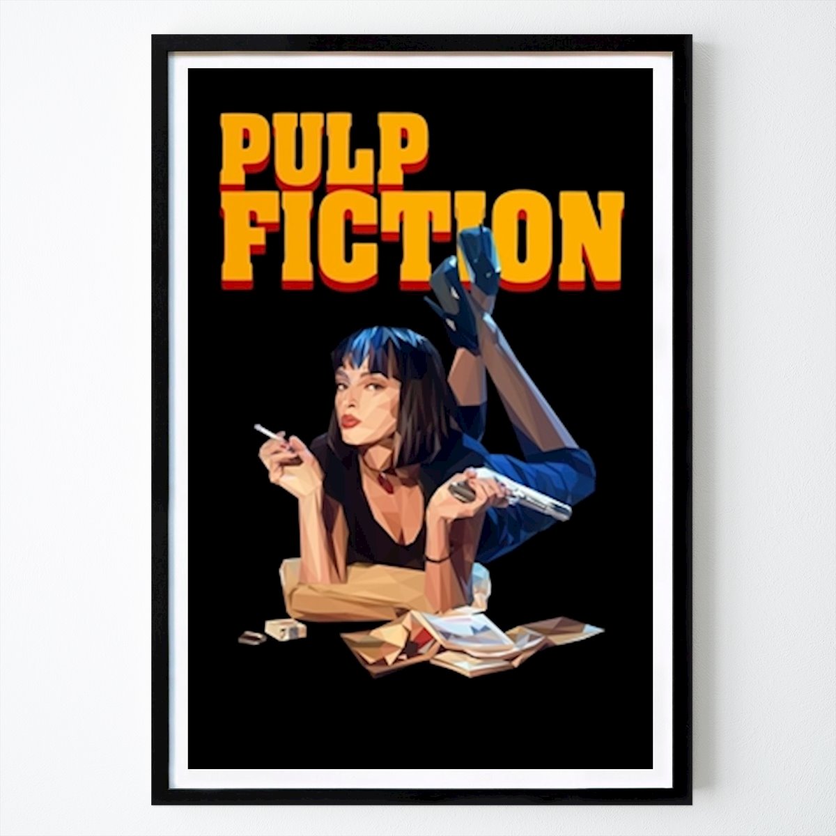Rétro & Vintage Affiche: Pulp Fiction par Limited Edition
