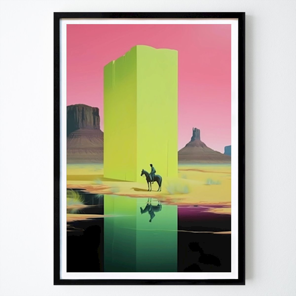 Pop Art Plakat: Cowboyen av Lil Bogel