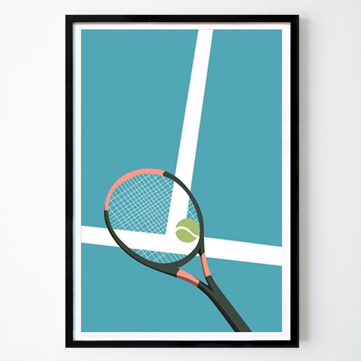 Freizeit Poster: Tennis racket von Ilham prayoga