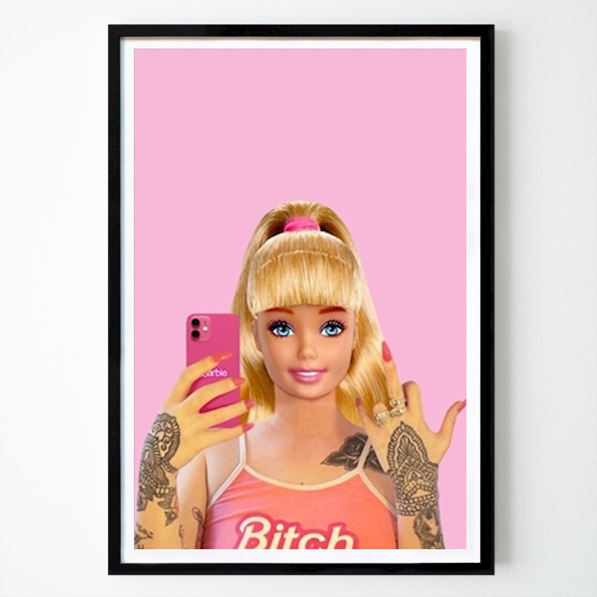 Pop Art Poster: Barbie II de Bekir Ceylan