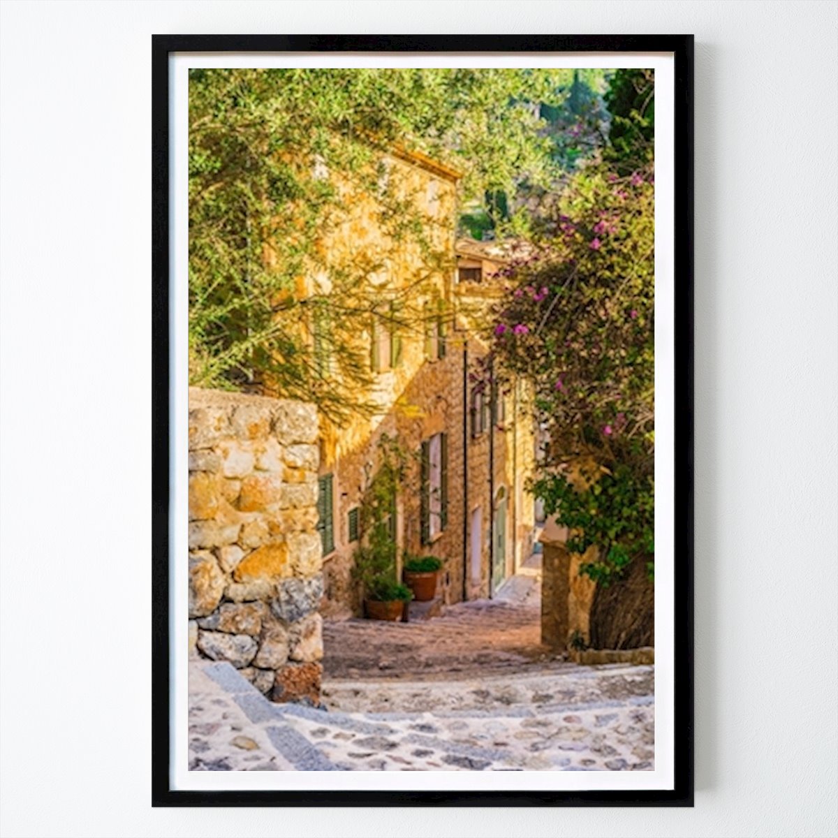Natur Plakat: Village Way i Deia på Mallorca av Alex Winter