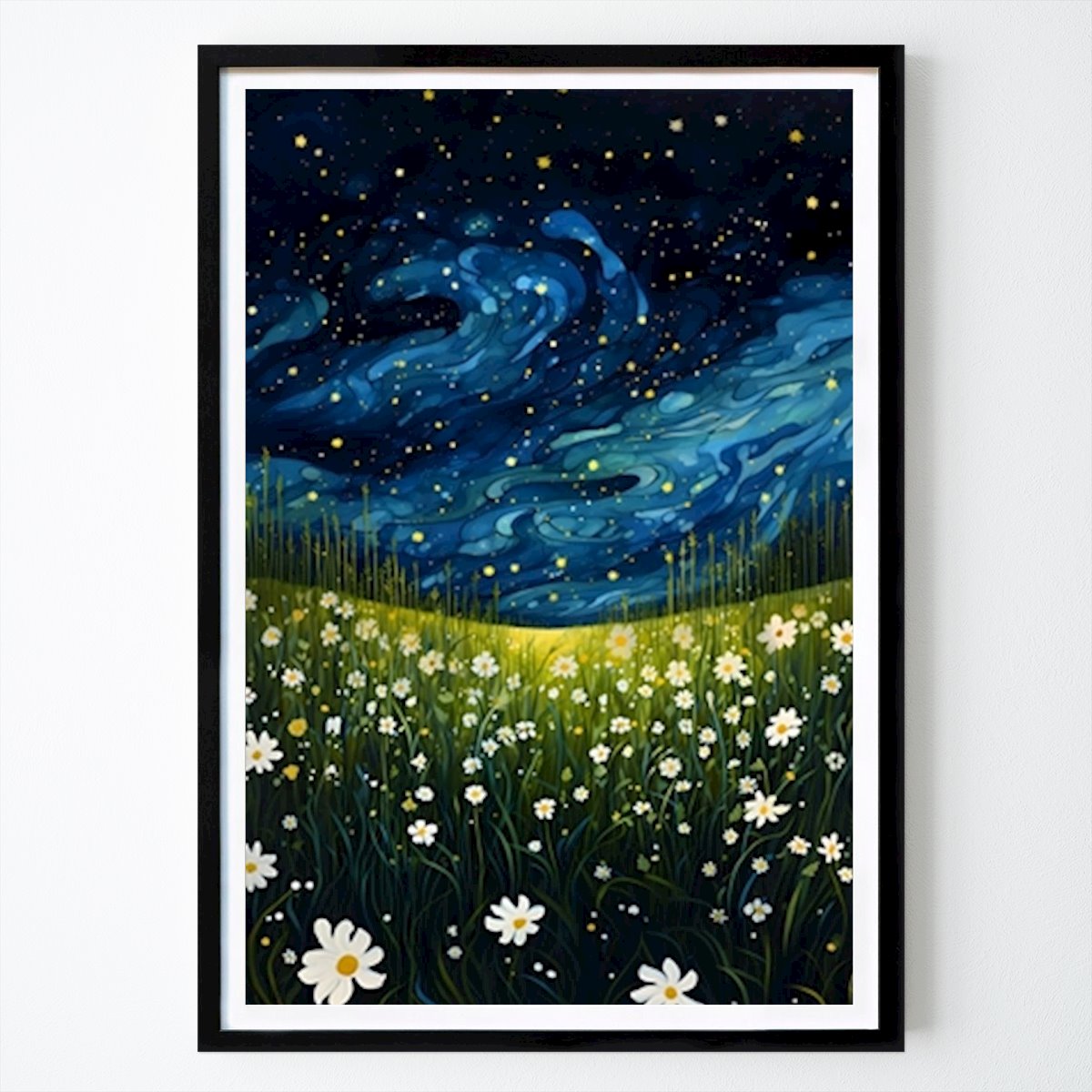 Natuur Poster: Ster hagelslag van Nur Rydberg