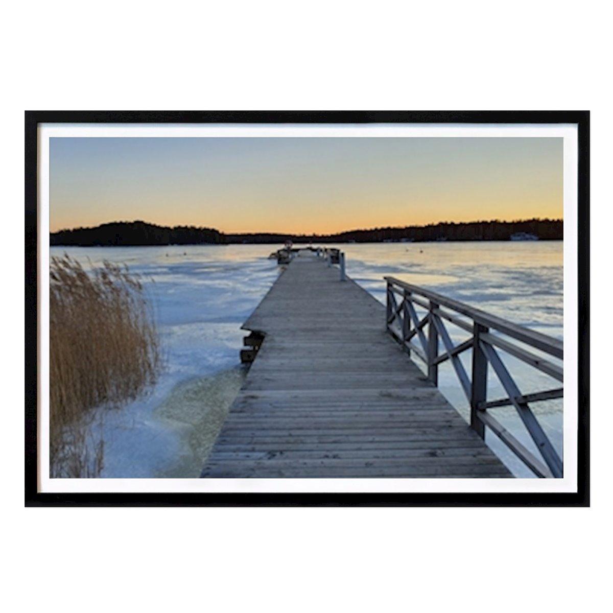 Nature Poster: Frozen sea by Rabbee Alhaj Othman