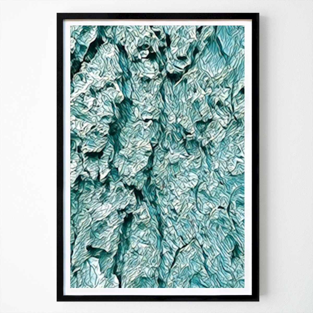 Nature Poster: Landscape in the forest by Gene Kreitling