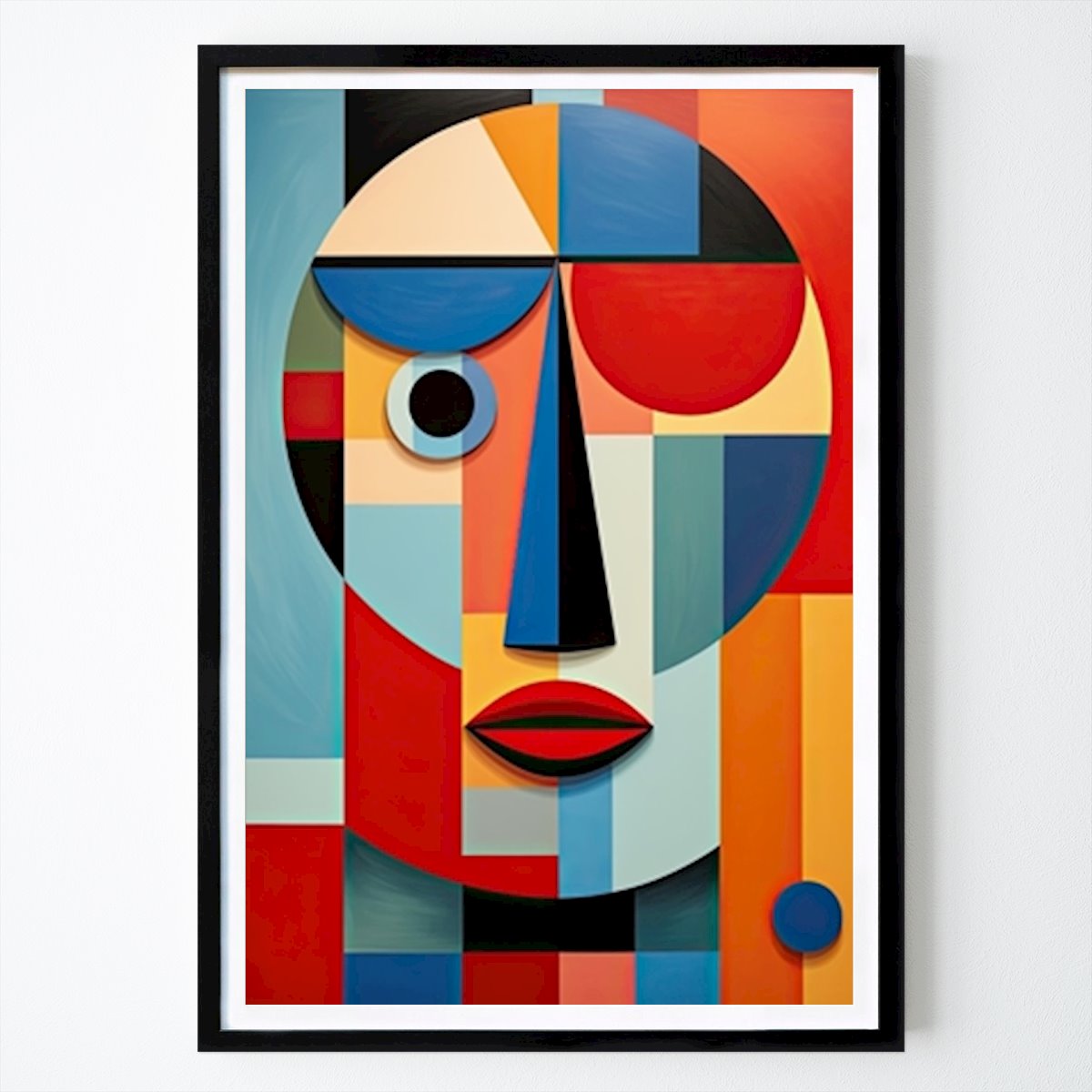 Bauhaus Plakat: Bauhaus Plakat Art Print Kolorowe autorstwa Paul Strak