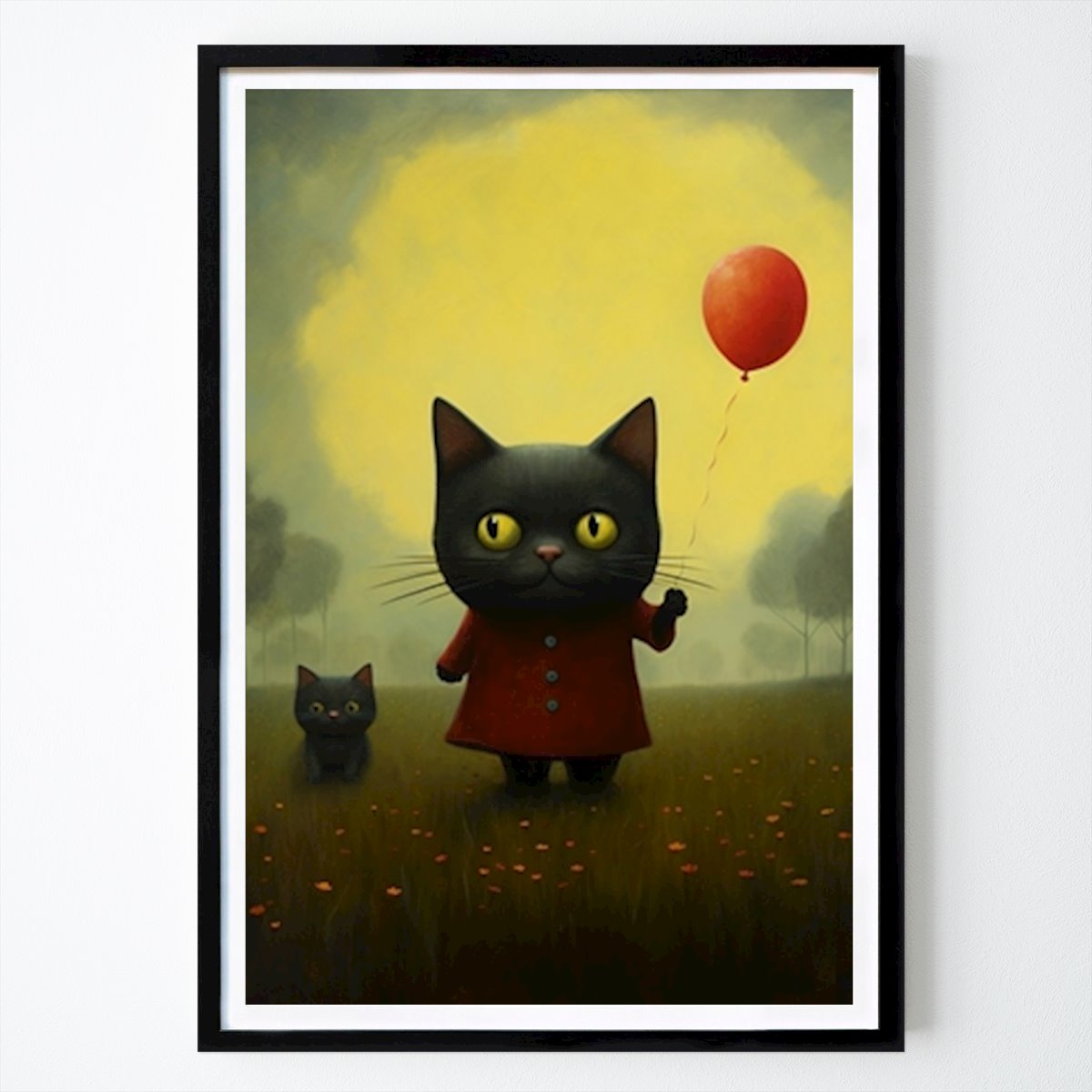 Bezaubernde Grübeleien Poster von Tuija Tudor – Kinder Wandbild – Printler