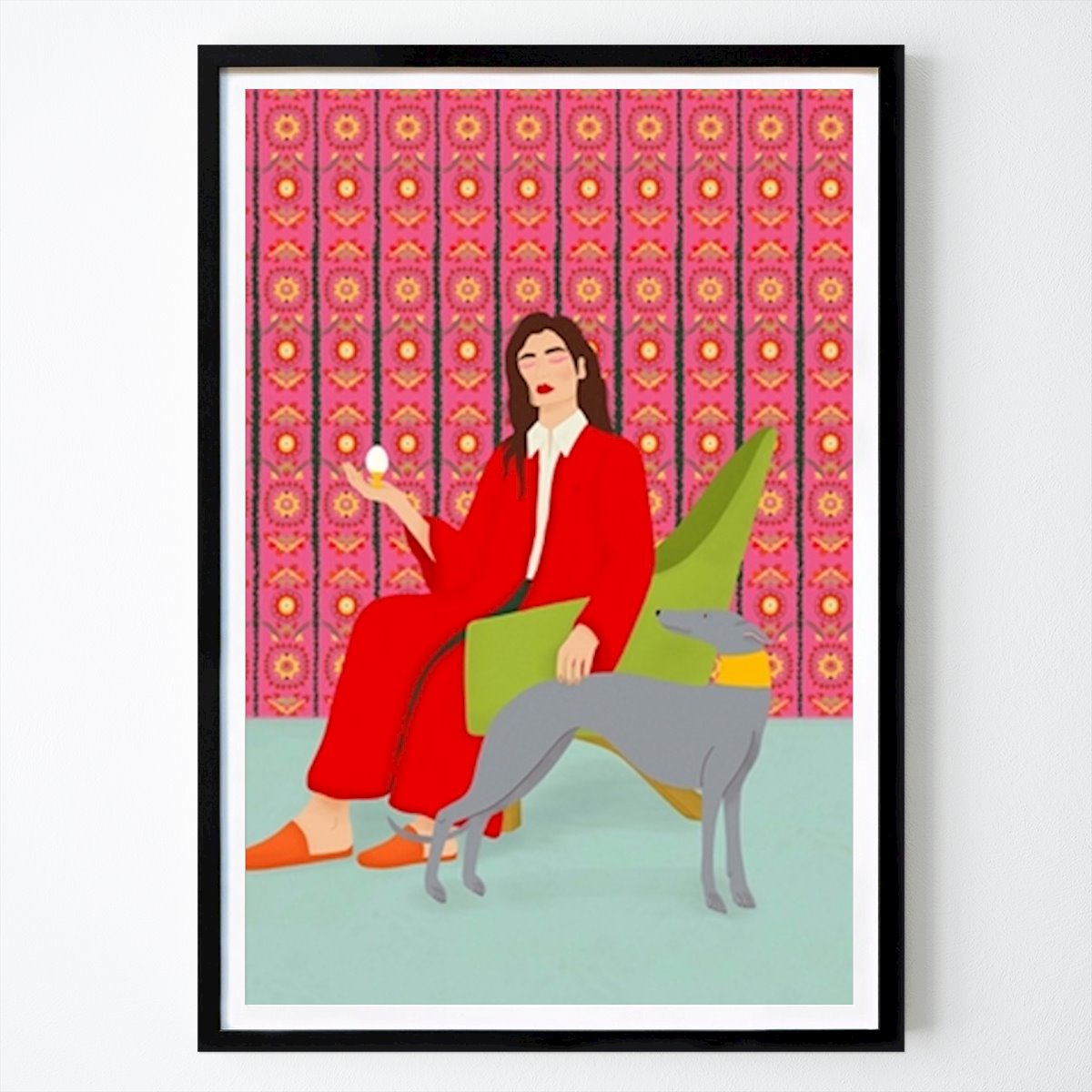 People & Portrait Poster: Wonderful egg by Jota de jai