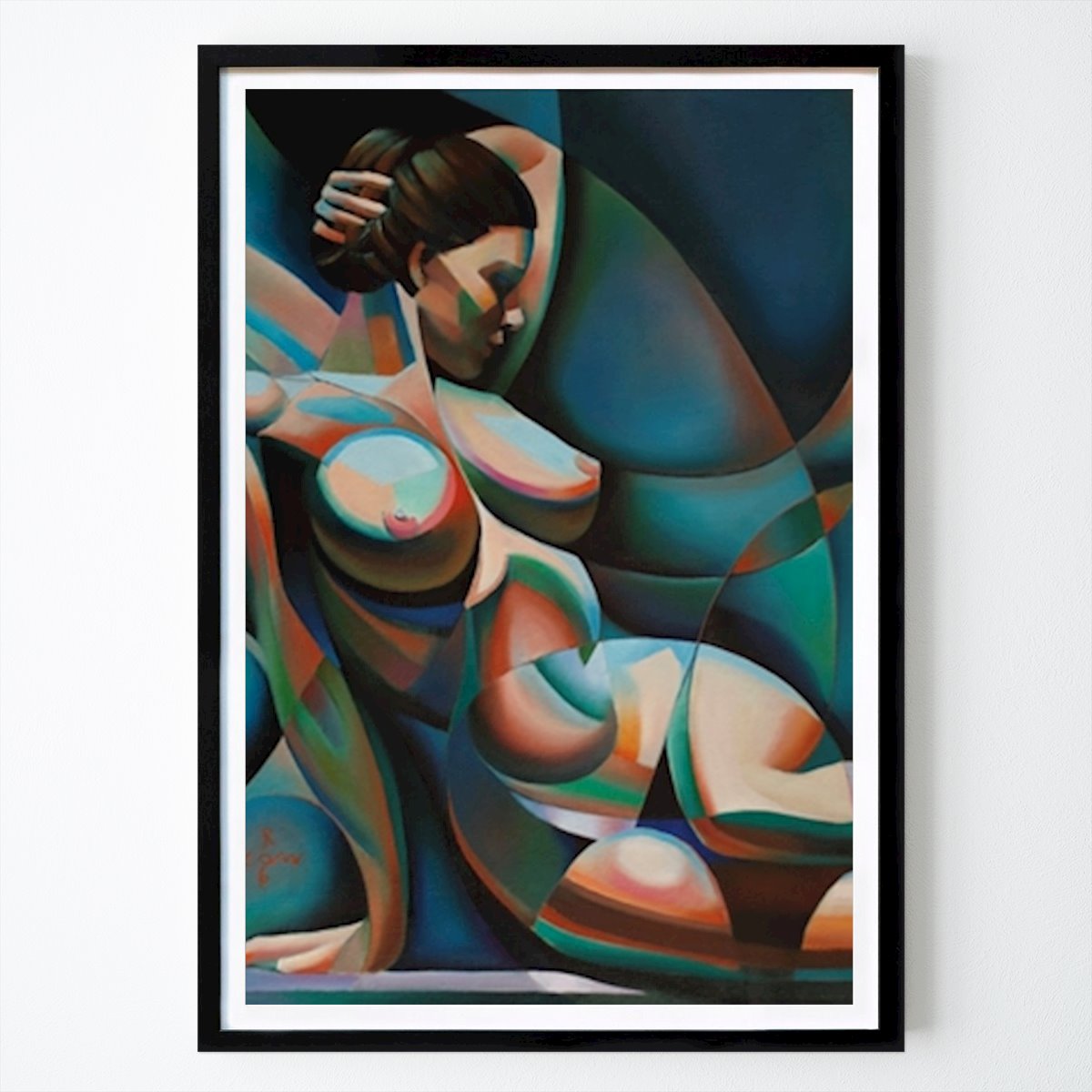 People & Portrait Poster: Neo Deco - 05-01-24 by Corné Akkers