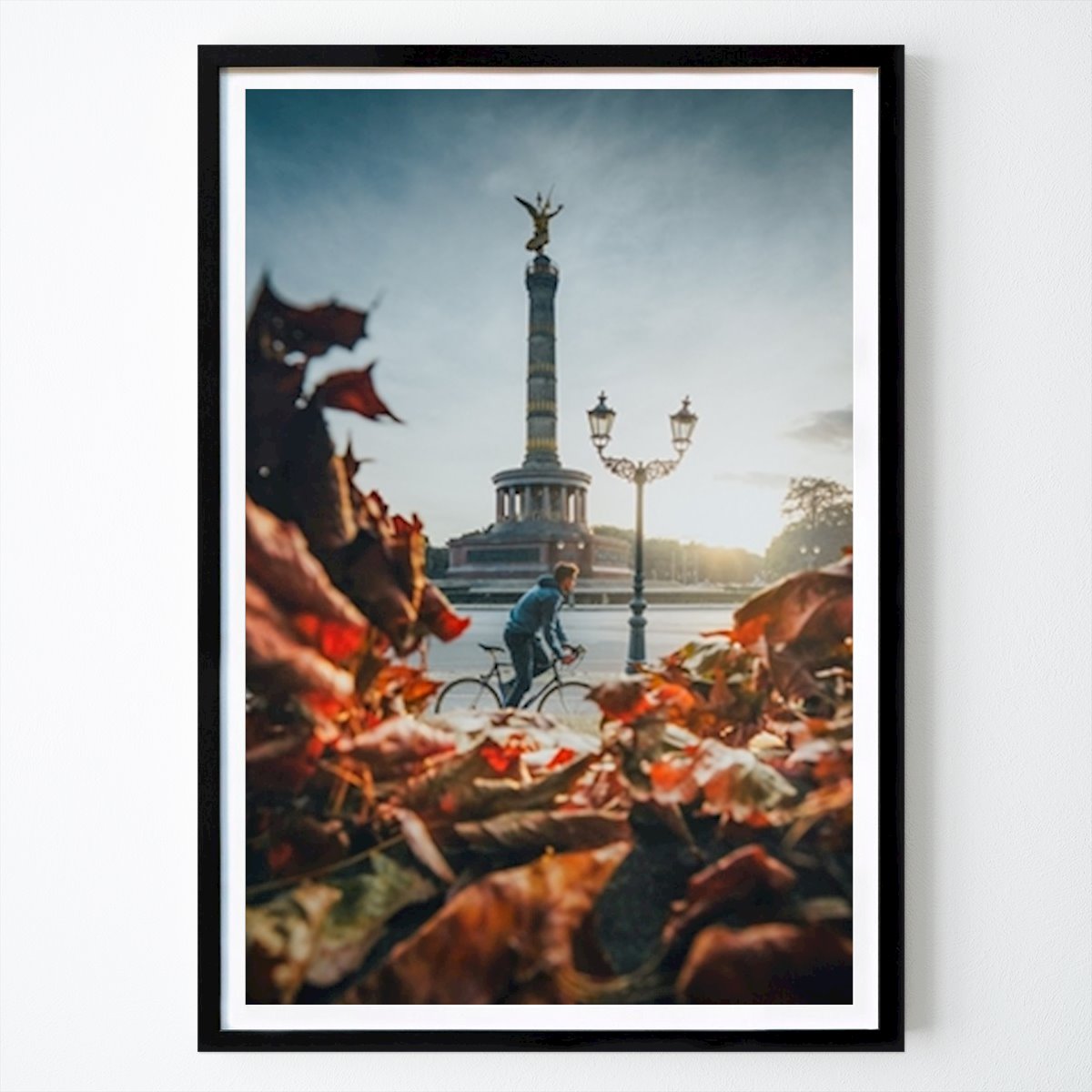 Berlin Poster: Autumn sunset in Berlin by Goran Radonić