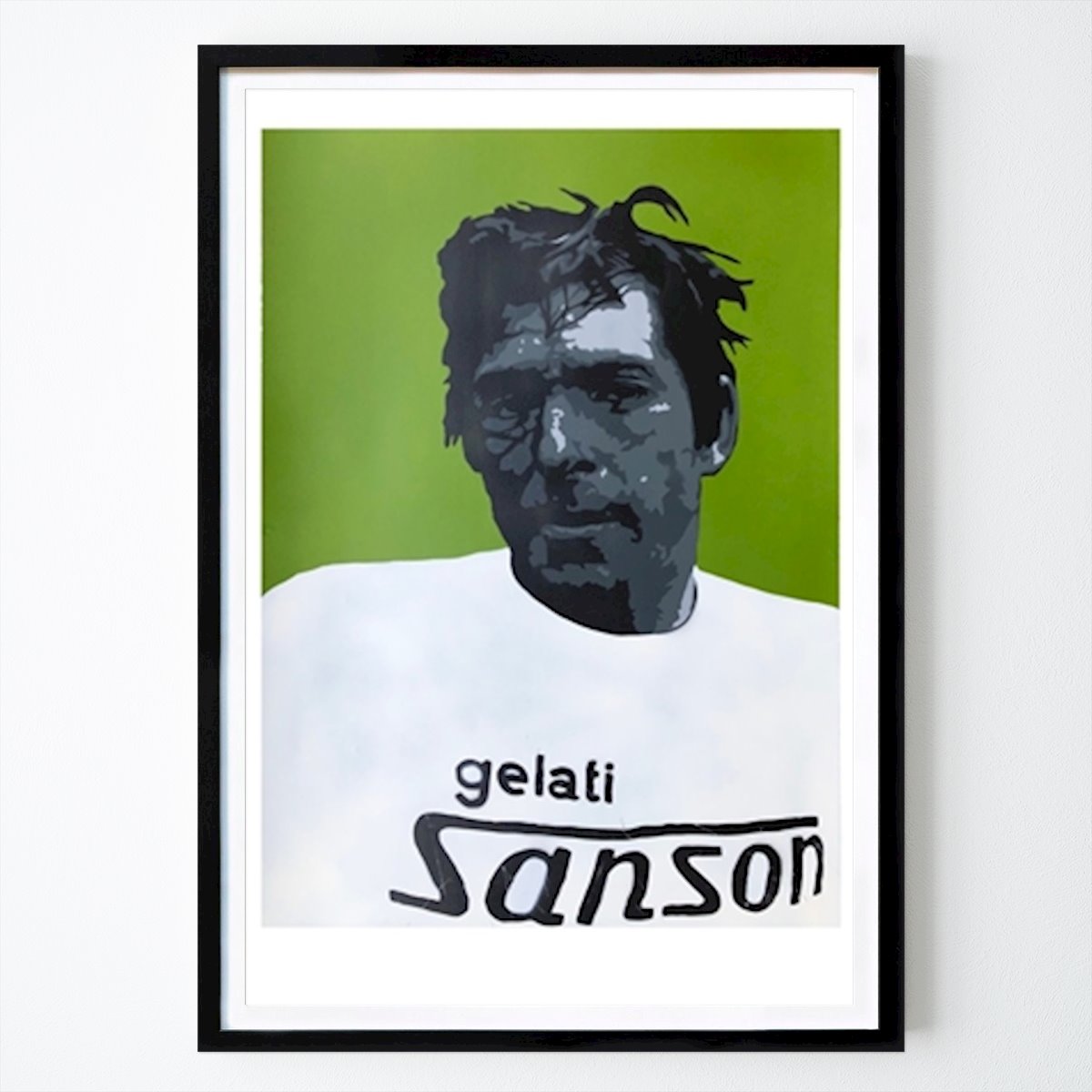 Pop Art Poster: Racefiets legendes - F. Moser van Moritz Mannhardt
