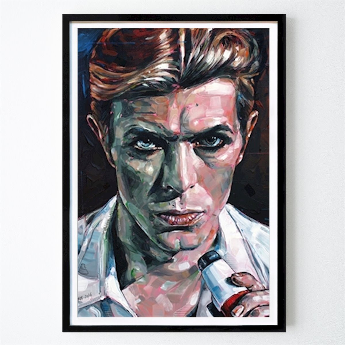 Ocio Póster: David Bowie painting. de Johannes