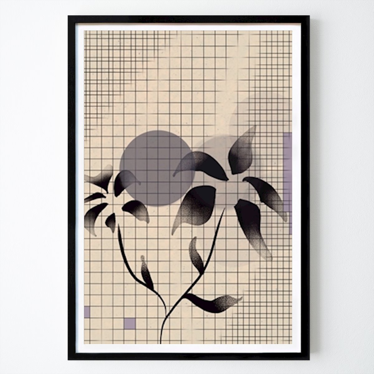 Absztrakt Poszter: Abstract floral design Lorena Lenz által