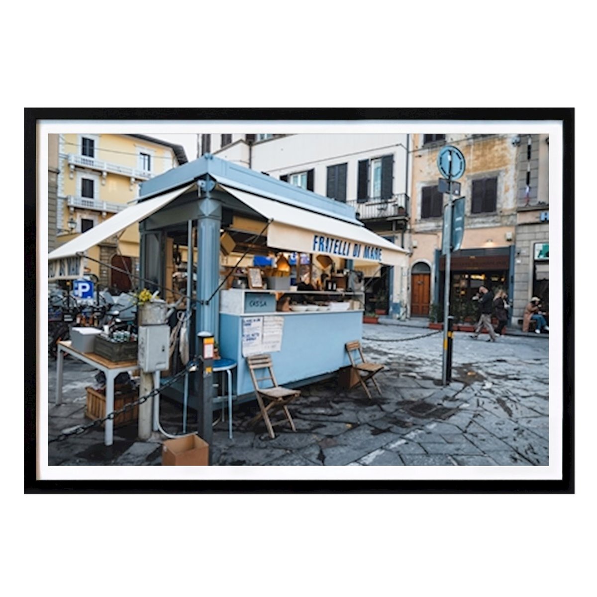 Itália Poster: Food truck em Florença, Itália de Marissa Huizing