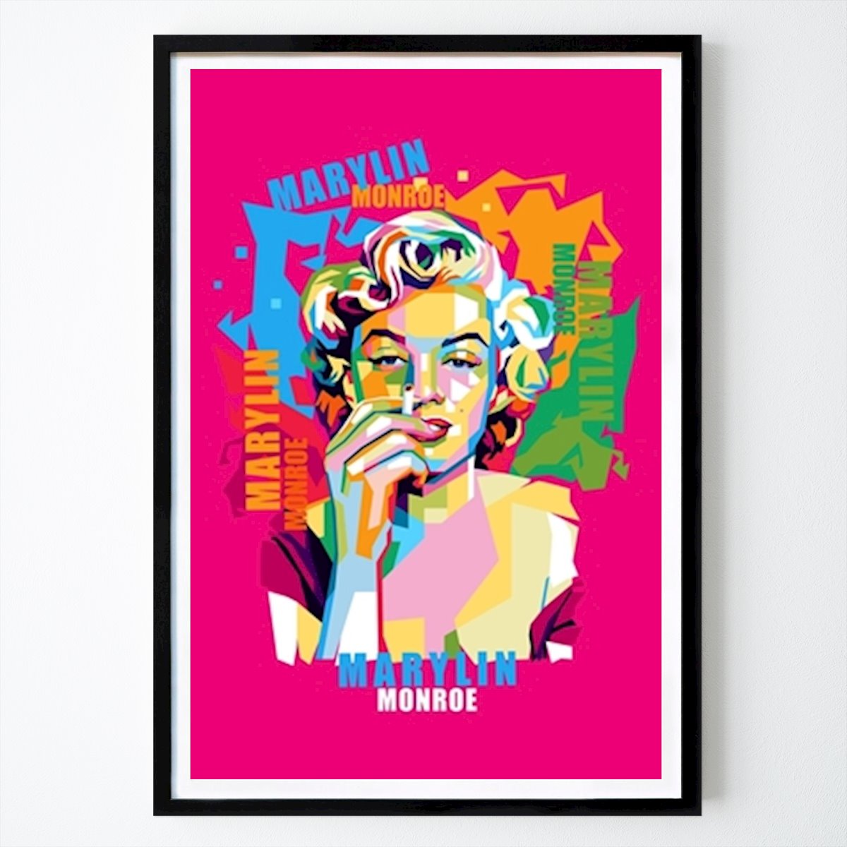 EE.UU. Póster: Marylin Monroe Pop Art Style de Cholik Hamka