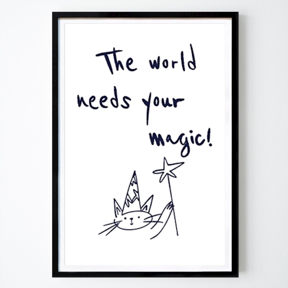 Illusztráció Poszter: The world needs your magic Ed ramos által