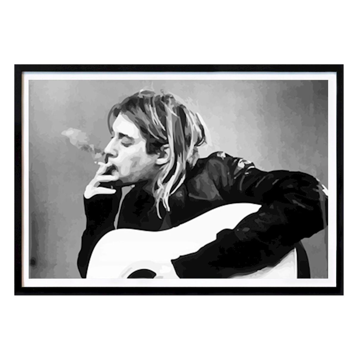 USA Poster: Nirvana was an American rock b von Go green