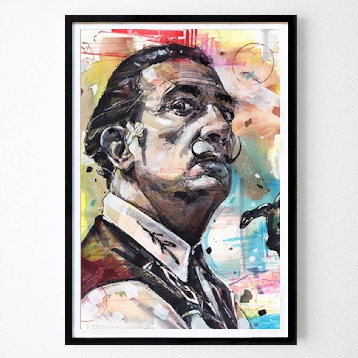 Umenie Plagát: Salvador Dali painting. od Johannes
