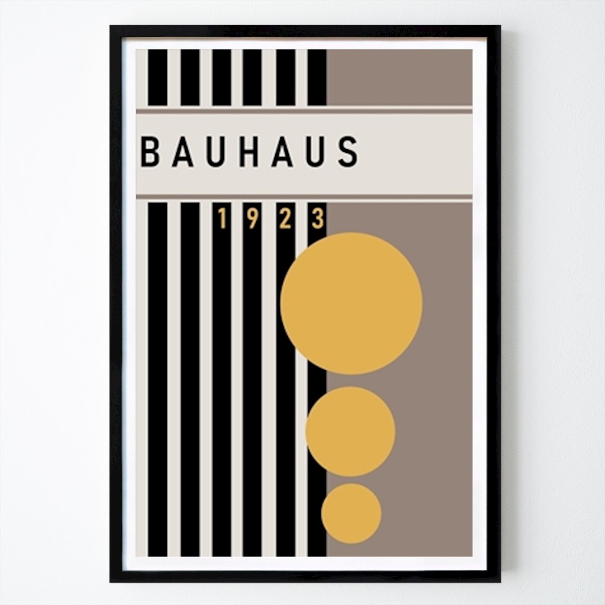 Bauhaus Plakat: Bauhaus 1923 av Sannel Larson