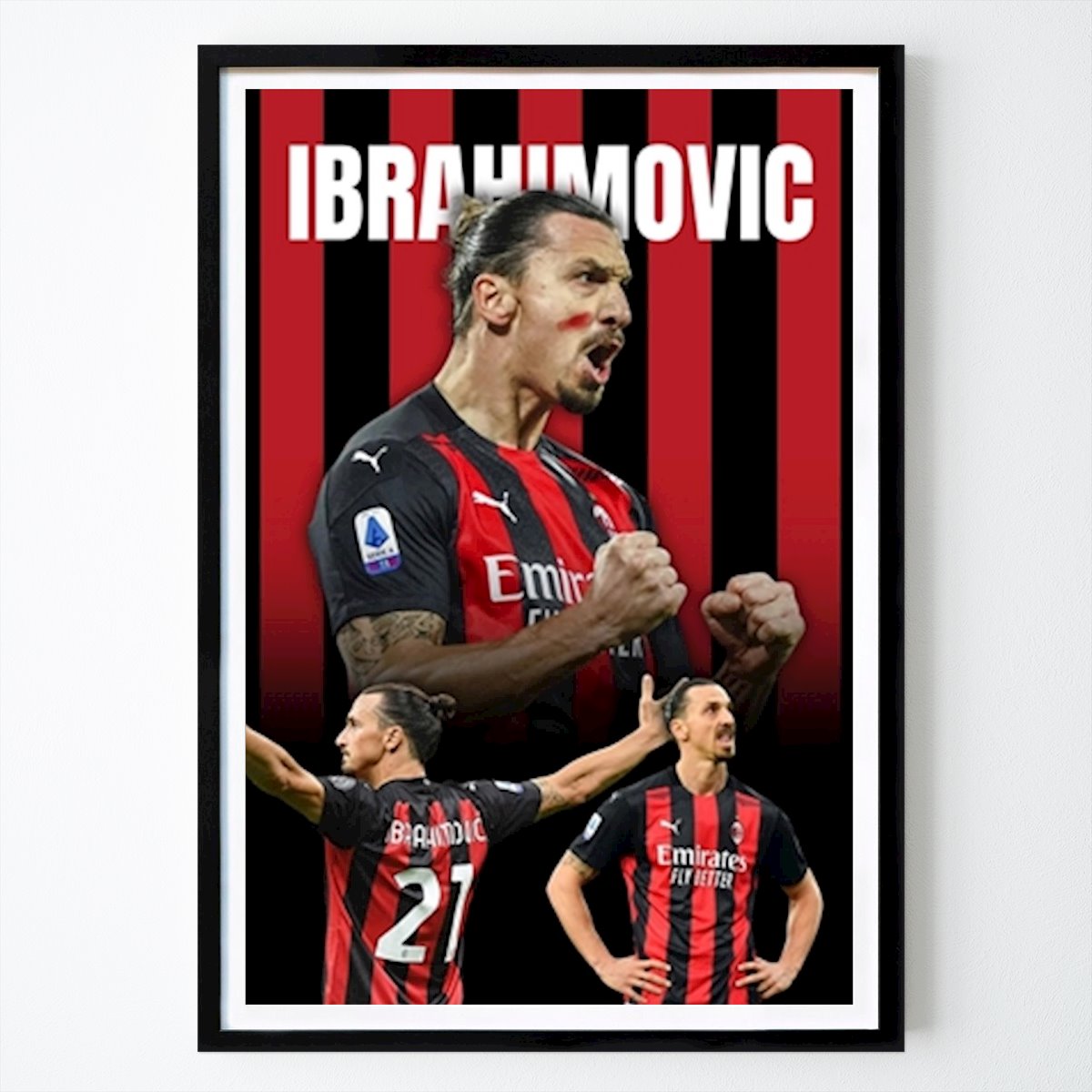 Football Affiche: Ibrahimovic par Artzy posters