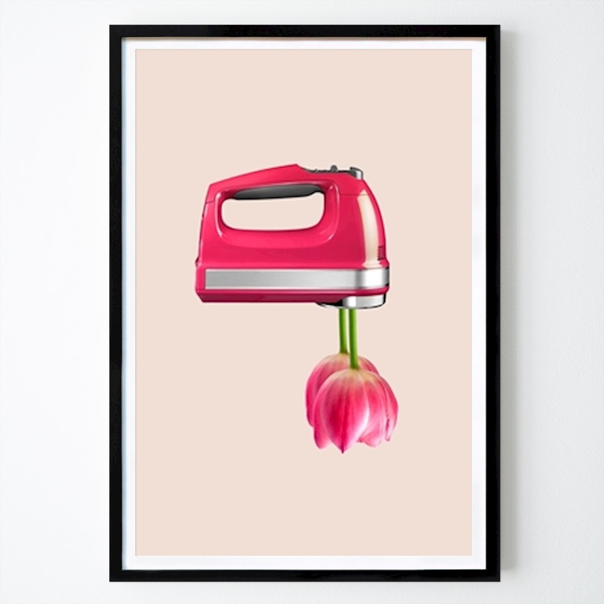 Kitchen Poster: Tulip Mixer by Señor Raulito