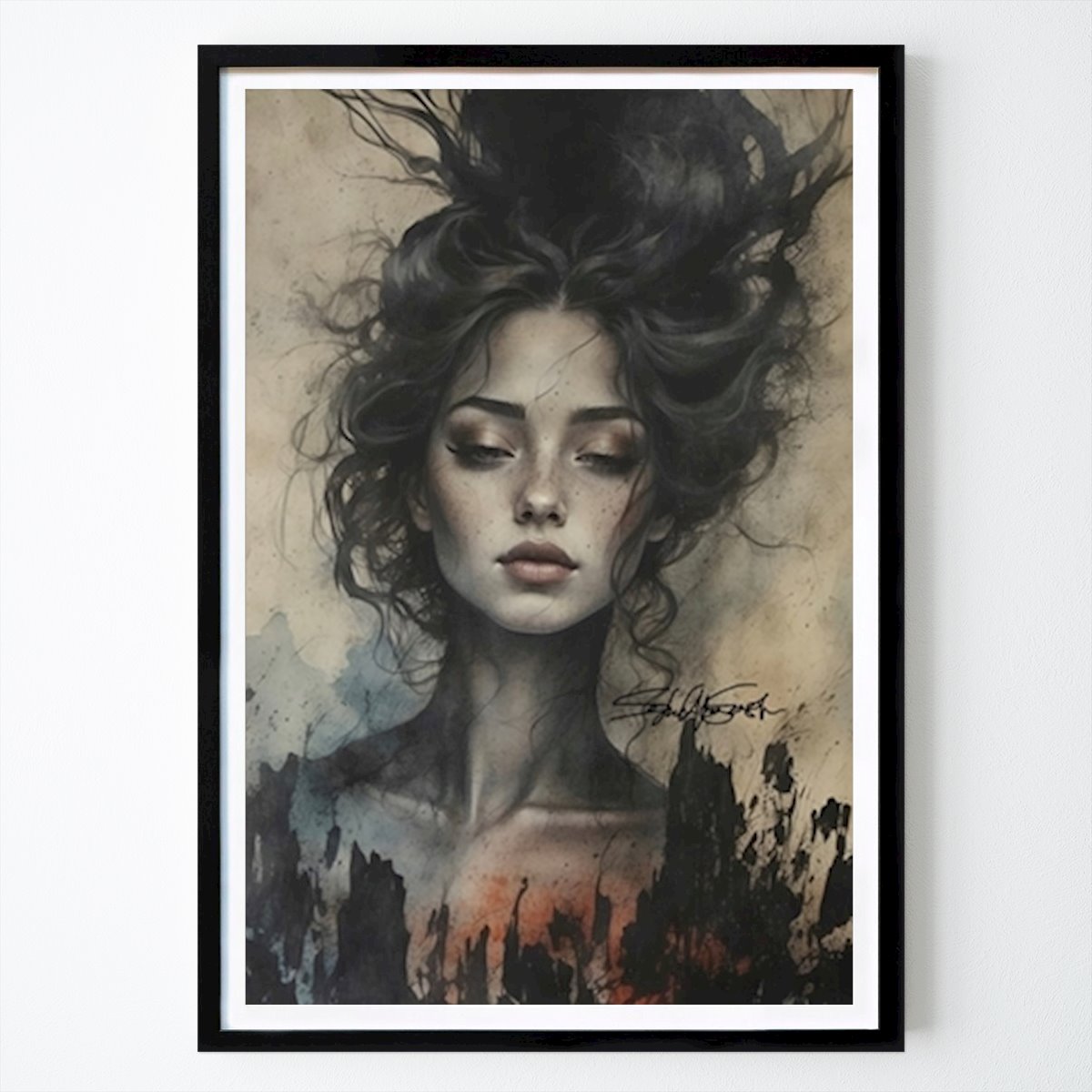 Fotokunst Poster: Augenblicke von Sofia Wall Ganestam