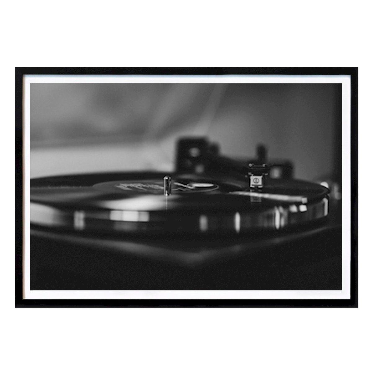 Retro & Vintage Plakat: Platespiller av Daniel Wengel
