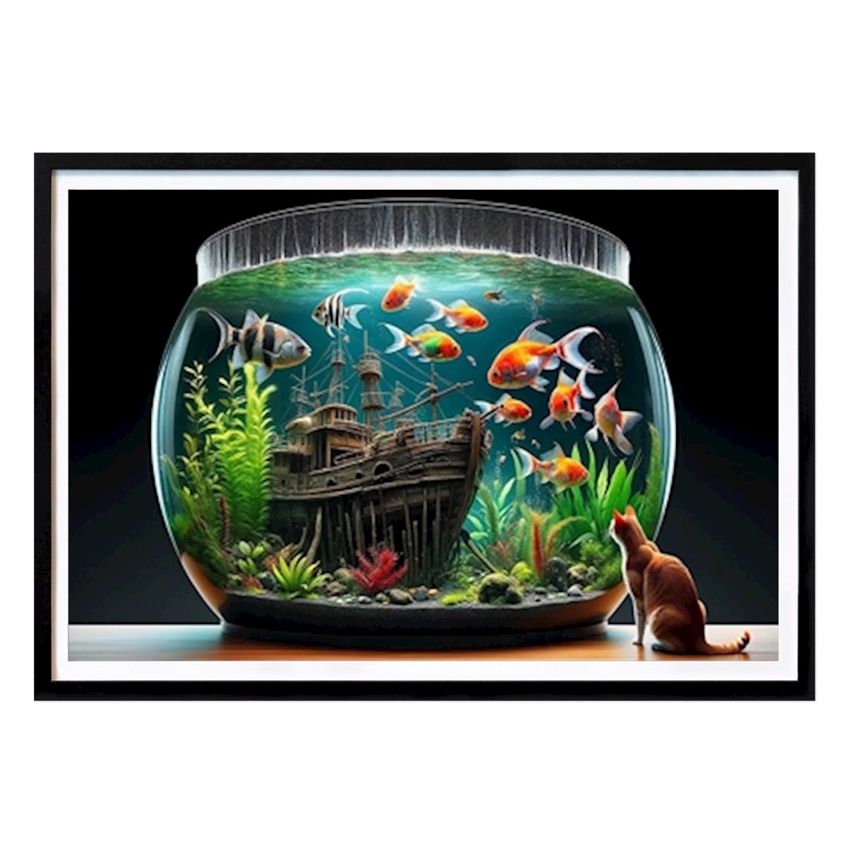 Blomster & Planter Plakat: ""Nysgerrighed i undersøisk land" av Leif Ekstrom