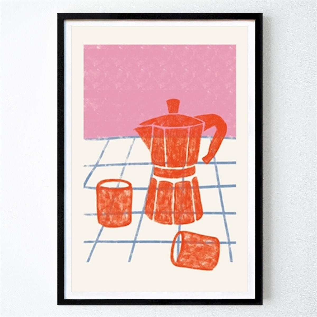 Botanical Poster: COFFEE TIME by Gulcihan Ozguc