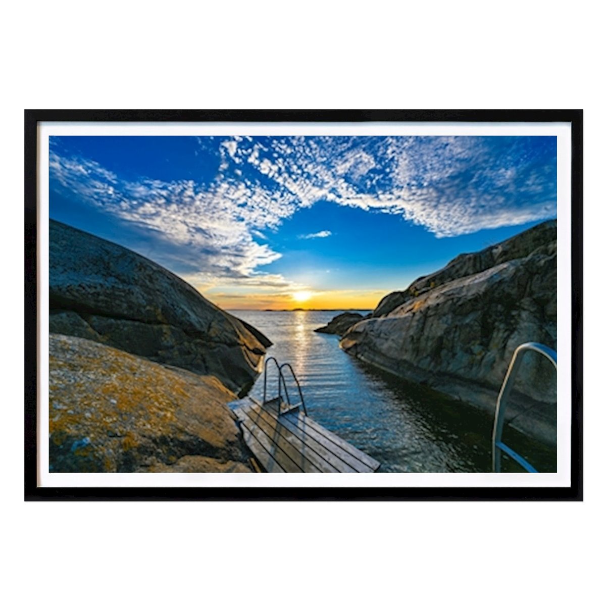 Kök Poster: Solnedgång i bästa foto ljuset av David Sten