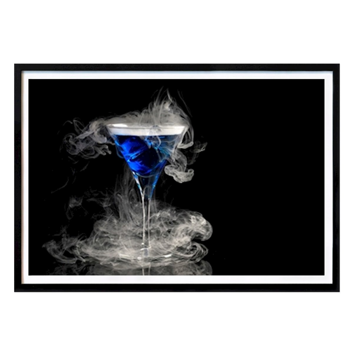 Konstnärlig Poster: Blå cocktail av Christina Ericsson