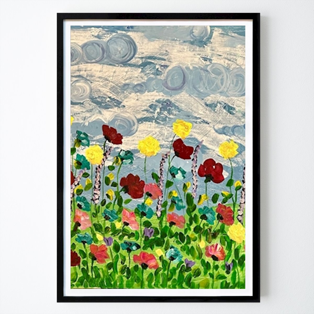 Botanisk Poster: Summer meadow av Lene Minkstuen