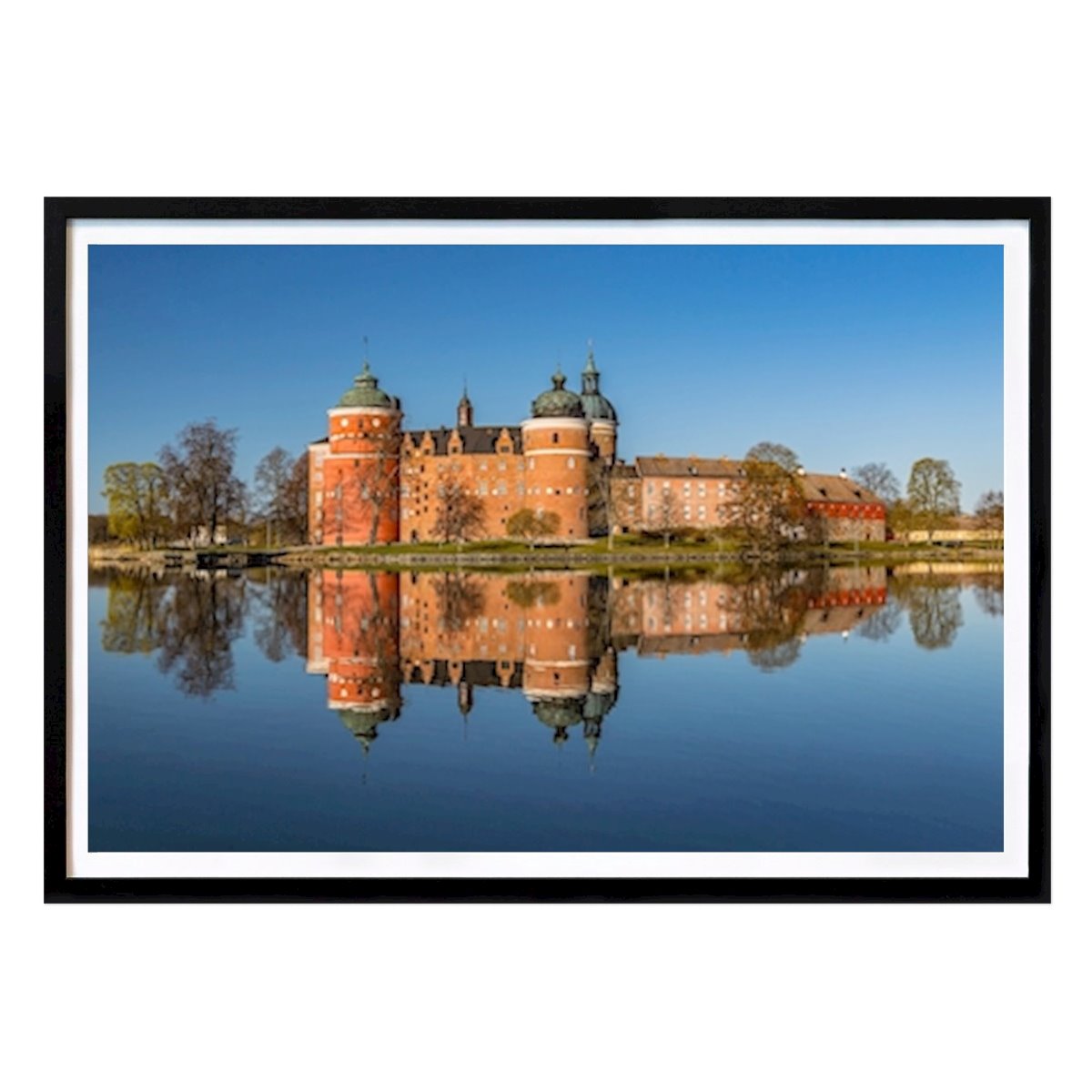 Retro & Vintage Póster: Gripsholmsslott de Joakim Niklasson