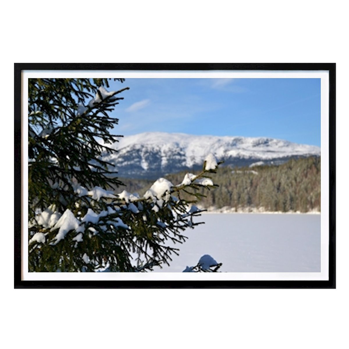 Natur Poster: Norwegian Mountain landscape av Art of the North