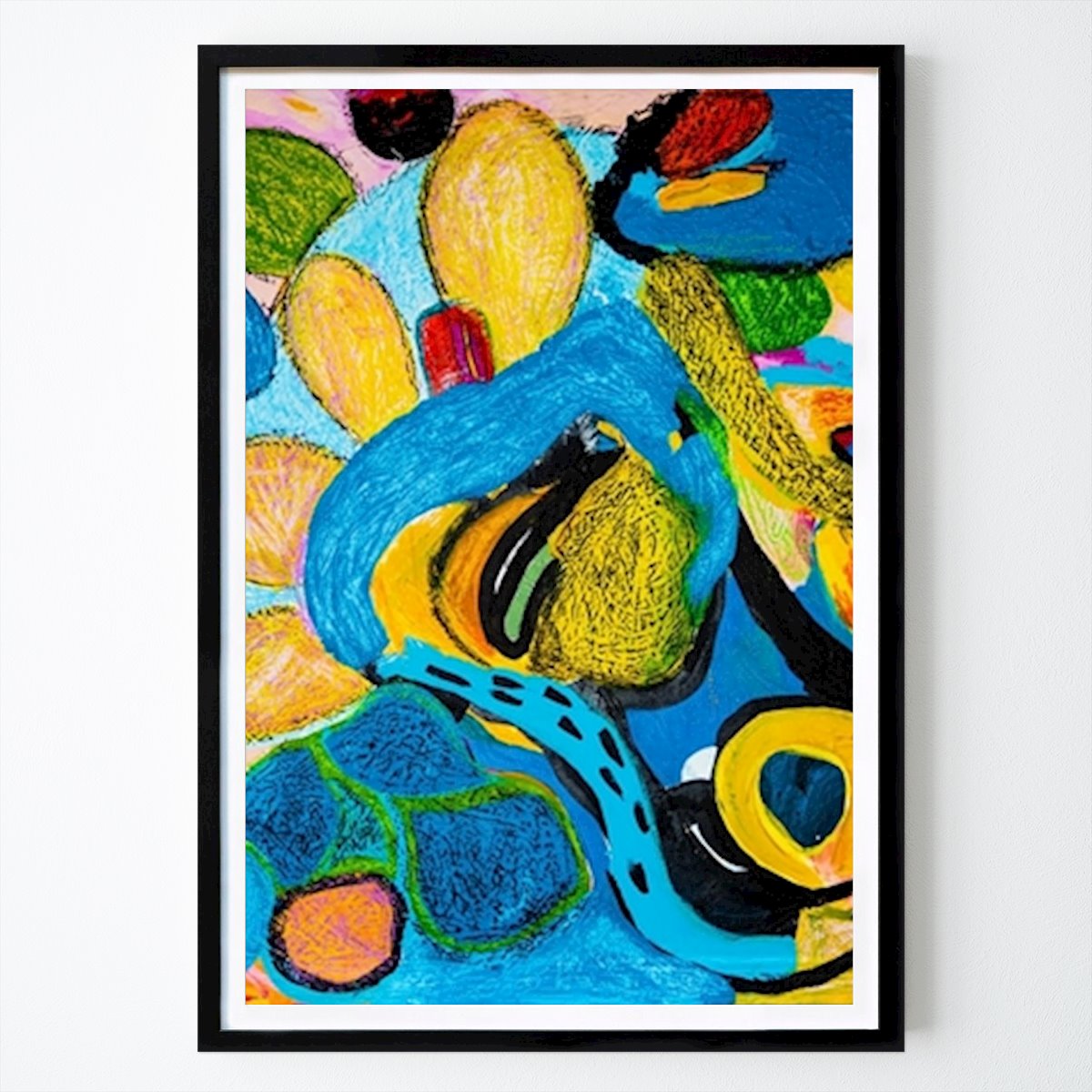 Abstrakt Poster: Abstract bikini no. 1 av Amanda Höglund