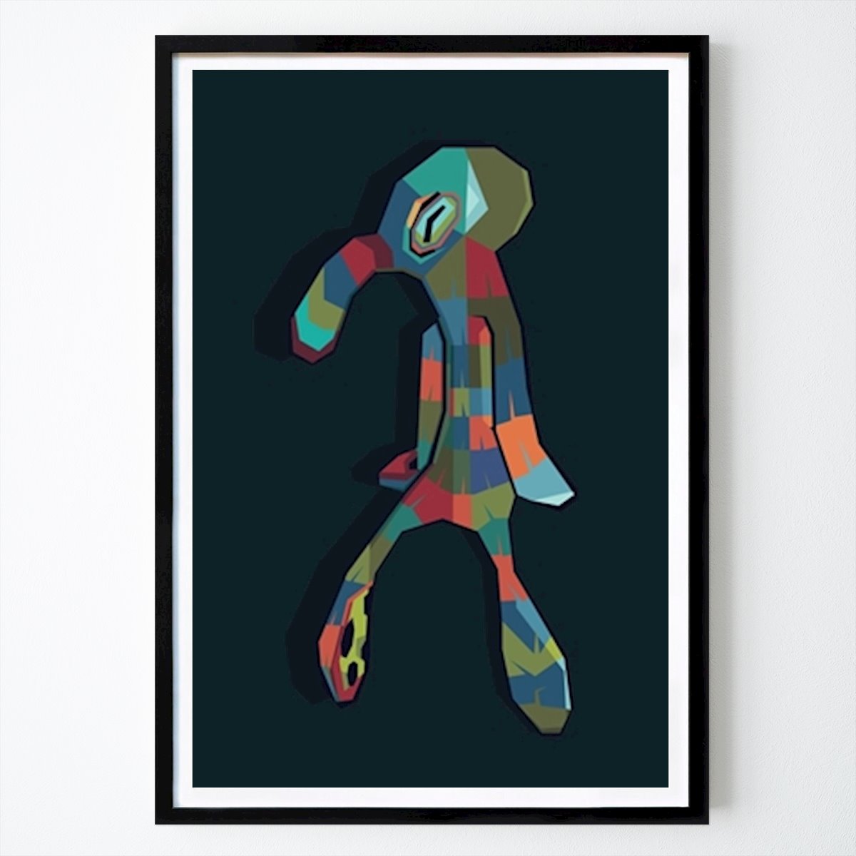 Pop Art Poster: Arte ousada e ousada do wpap de AD art