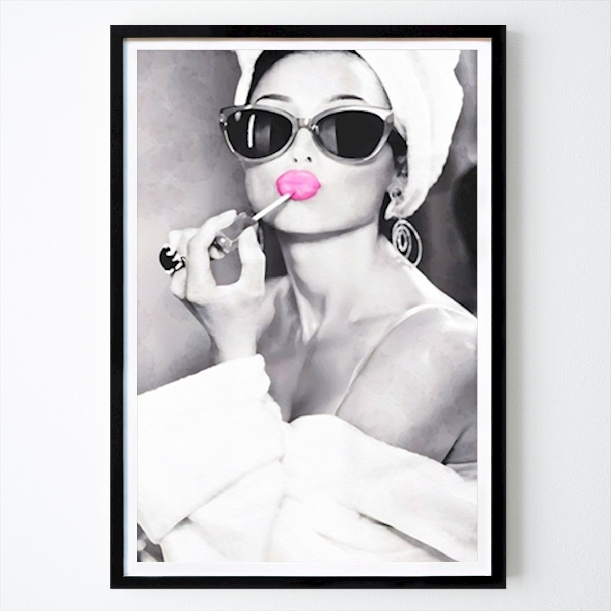 Stile di vita Poster: Audrey Hepburn di MyArtica