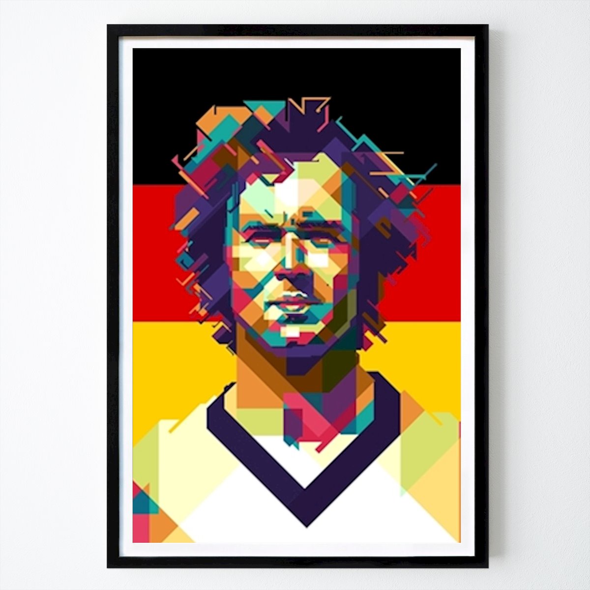 Sport & Hobbies Poster: Franz Anton Beckenbauer van Des Store