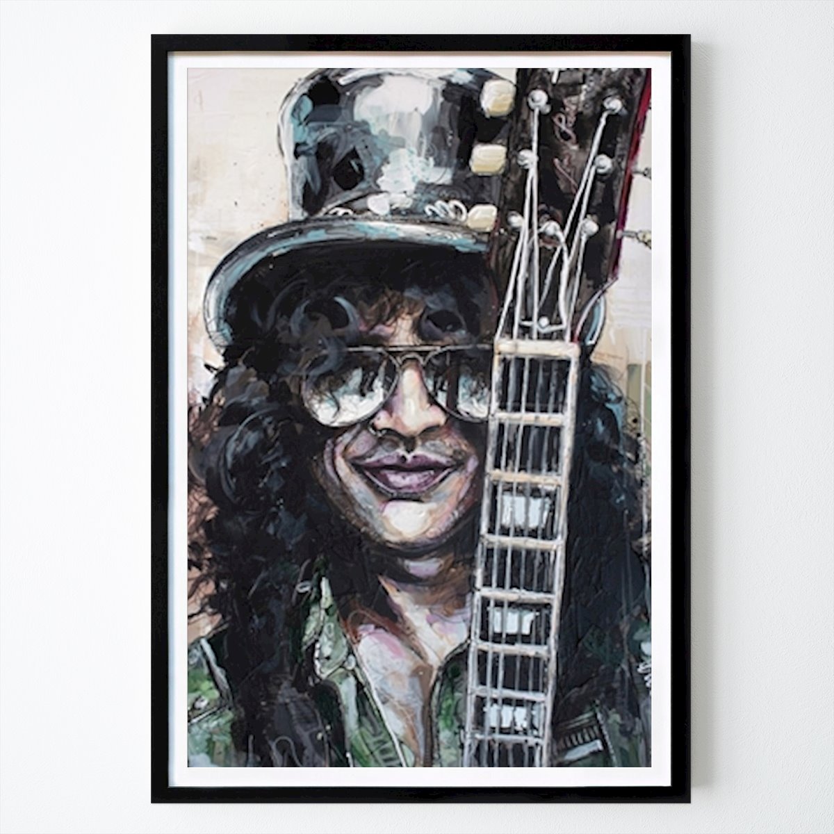 Kwiaty & Rośliny Plakat: Slash painting autorstwa Johannes