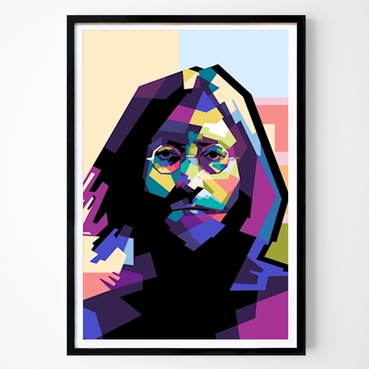 Pop Art Poster: A arte wpap dos Beatles de AD art