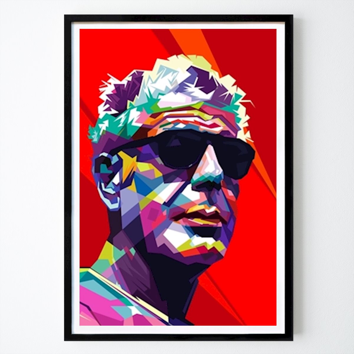 Pop Art Poster: Anthony Bourdain Pop Art von ShendyArt