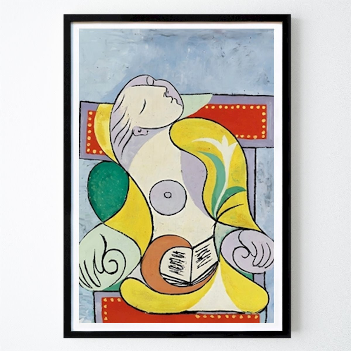 Arte Póster: Pablo Picasso La Lecture de Taipottinger
