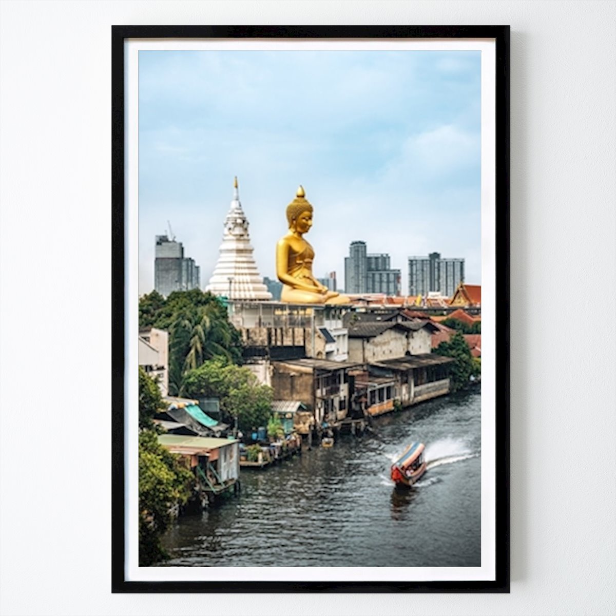 Platser & Städer Poster: Bangkok Thailand av Rafael Block