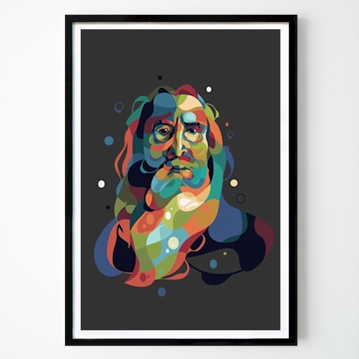 Pop Art Poster: Saruman pop art van AD art