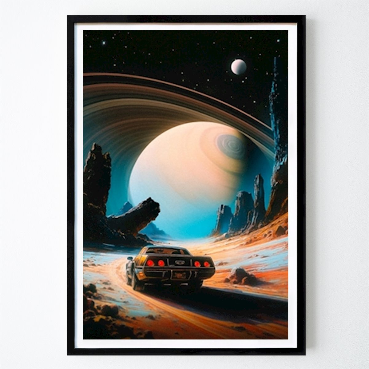 Retro & Vintage Poster: Ultimate Space Racer by Taudalpoi