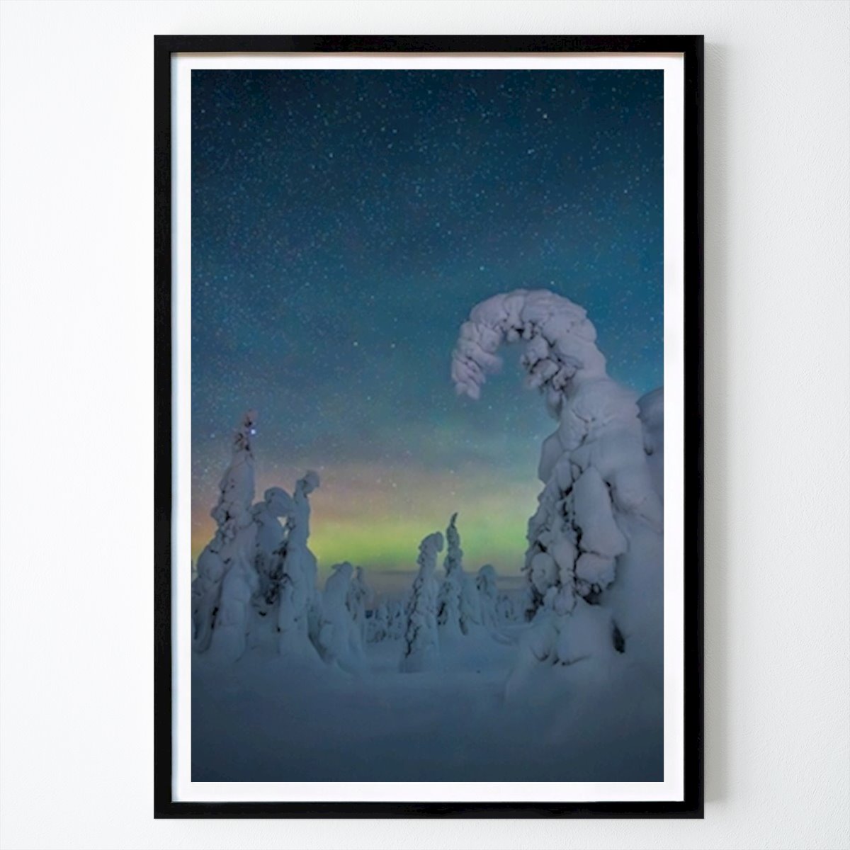 Natur Poster: The Snow Dinosaur von Annika Öhman