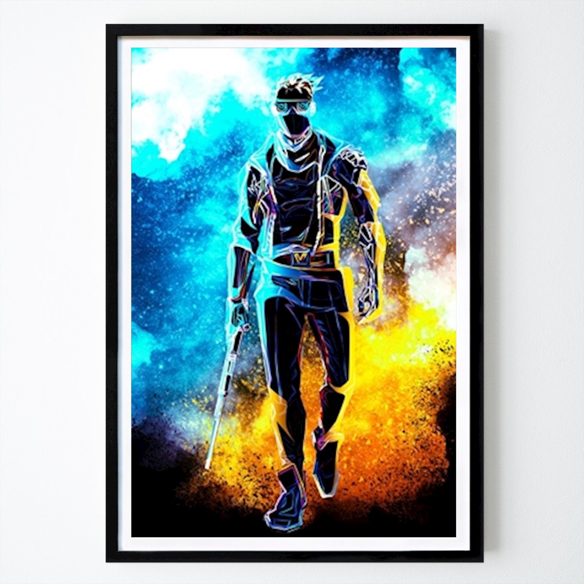 Illustration Poster: Spelets själ av Misandi .