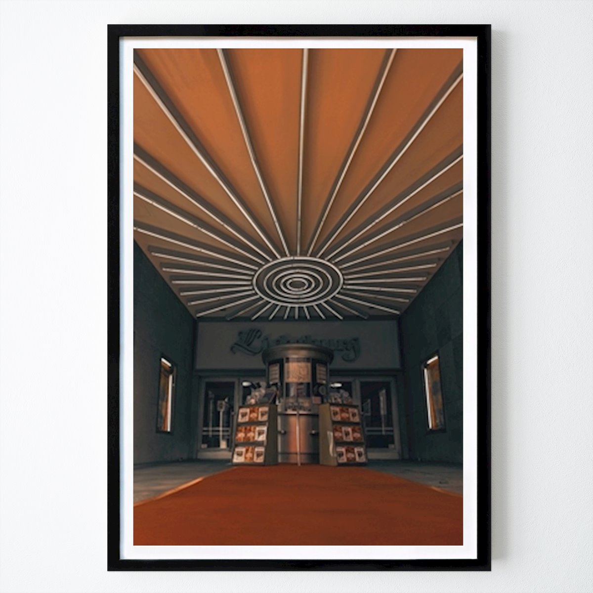 Küchen Poster: Lichtburg in Essen von Gérard Boudrenghien