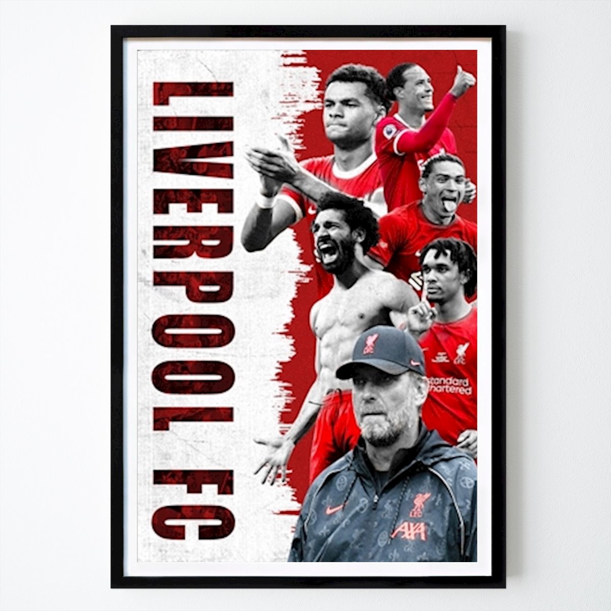 Fútbol Póster: Liverpool football poster de Atonio