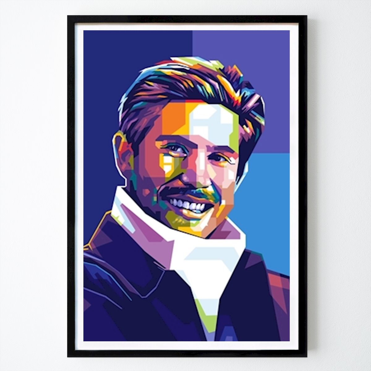 Retro & Vintage Plakat: Kevin De Bruyne WPAP av Topannisme