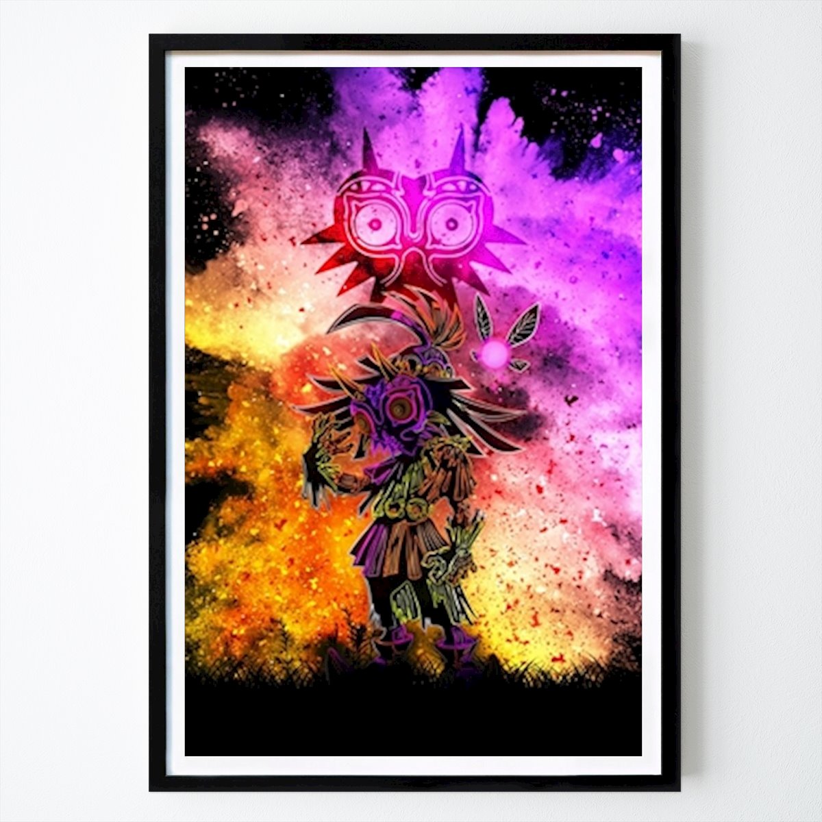 Illustration Affiche: Esprit enfant crâne par Billy